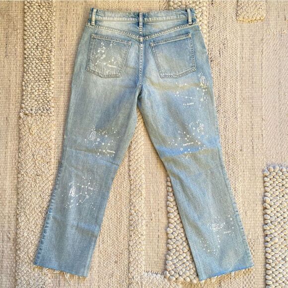 Pistola High-Rise Astrology Straight-Leg Jeans in What's Your Sign Size 27 - Picture 7 of 9